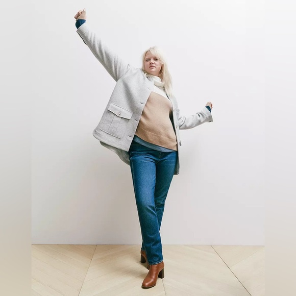 Madewell Belrose Shirt-Jacket NWT - Picture 4 of 9